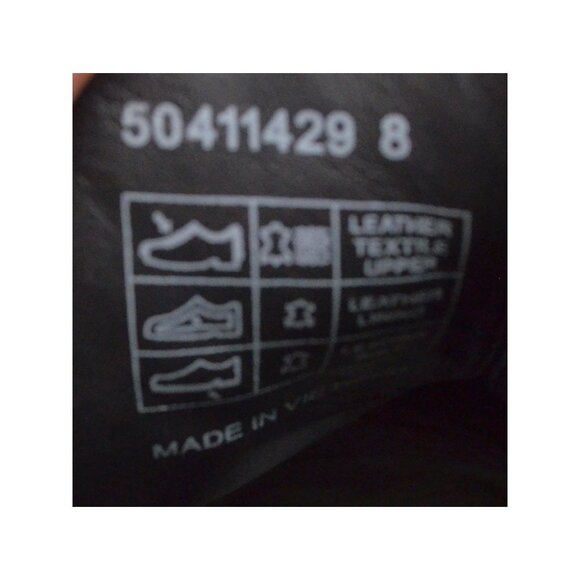 Men Hugo Boss Lisbon Beige Rock Star Chelsea Boots 9 M - Picture 8 of 8